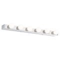 Ideal Lux - Vägglampa PRIVE 6xE14/40W/230V skinande krom